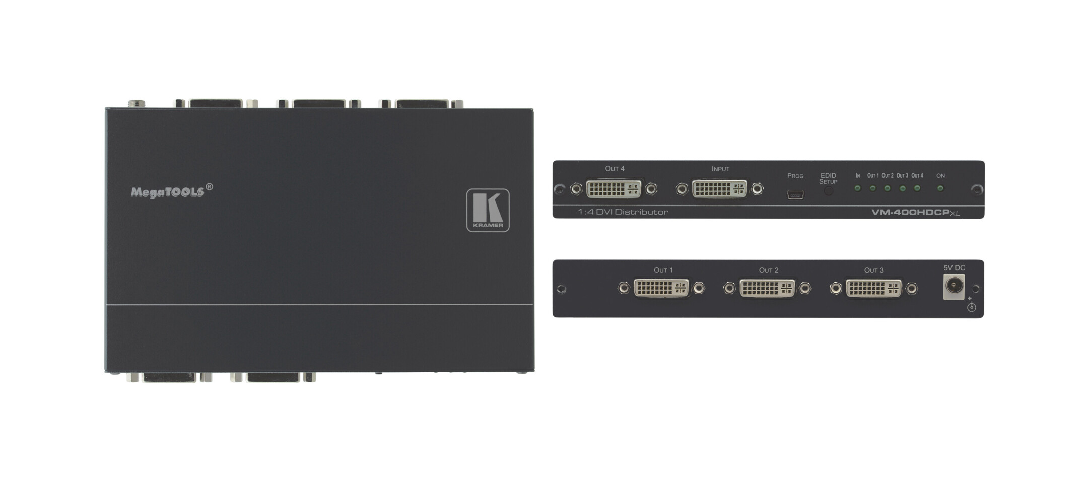 Kramer-VM-400HDCPxl1-4-4K60-4-2-0-DVI-verdeel-versterker