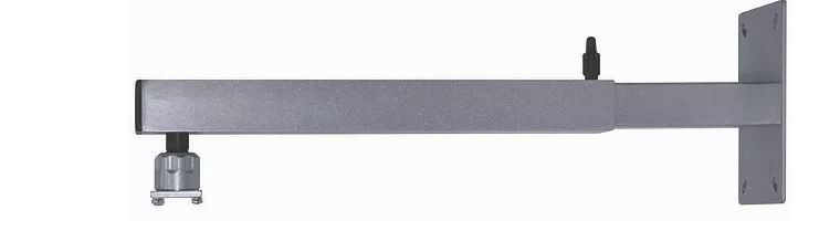 PeTa Wandhalterung für Traverse, inkl. Half Coupler, vario 20-30cm mit  Stahlkugelgelenk, weiß