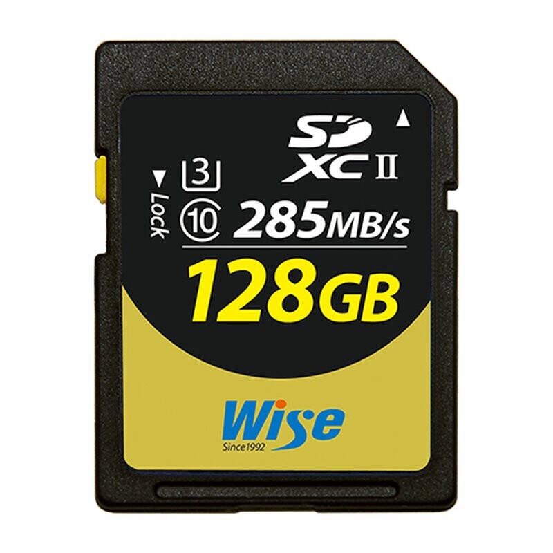 Wise-SDXC-Card-128-GB-UHSII-U3