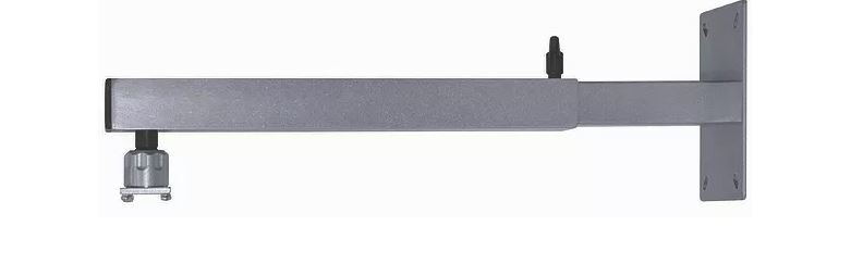 PeTa-Muurbeugel-standaard-vario-lengte-70-130cm-met-stalen-kogel