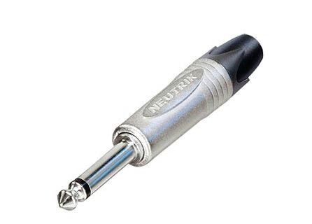 NEUTRIK-NP-2X-Klinkenstecker-6-3-mm-Mono-2-pol