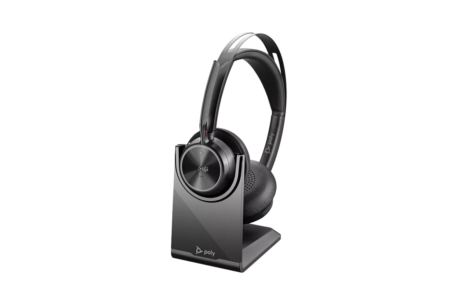 Poly-Voyager-Focus-2-Office-Bluetooth-Stereo-Headset-fur-Microsoft-Teams-incl-Laadstation