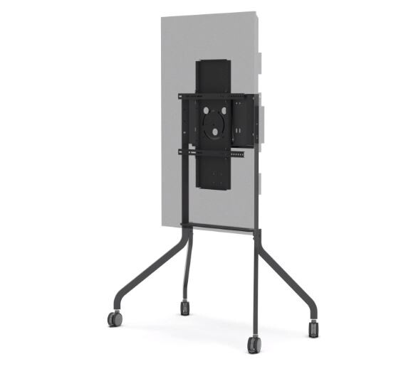 i3-Technologies-i3FLOORSTAND-mobiler-Rollstander-fur-Touchdisplays-65-weiss