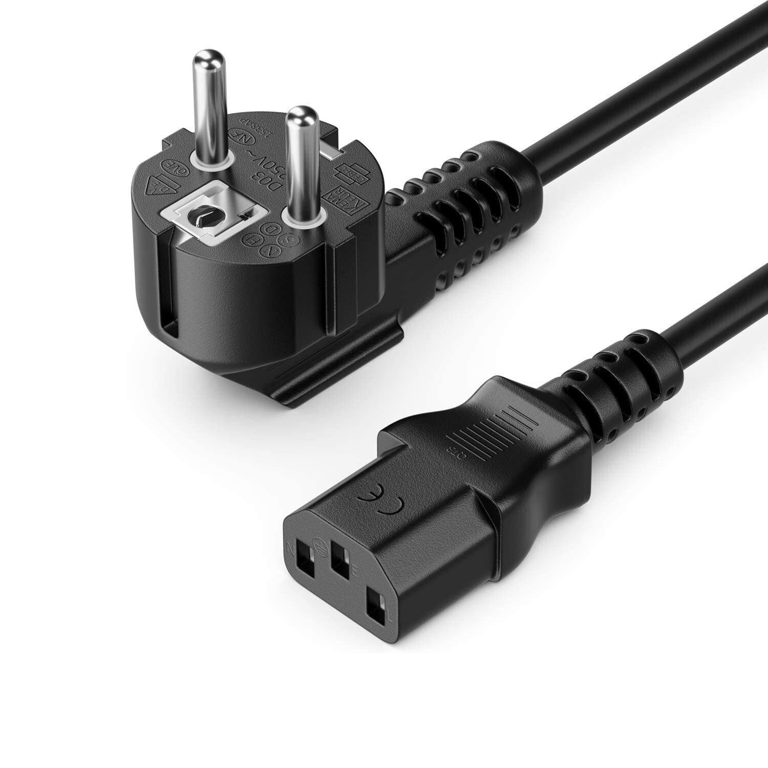 Purelink-IQ-NK2000-100S-Netzkabel-10m-Schutzkontakt-Stecker-90-auf-IEC-Buchse-C13-gerade