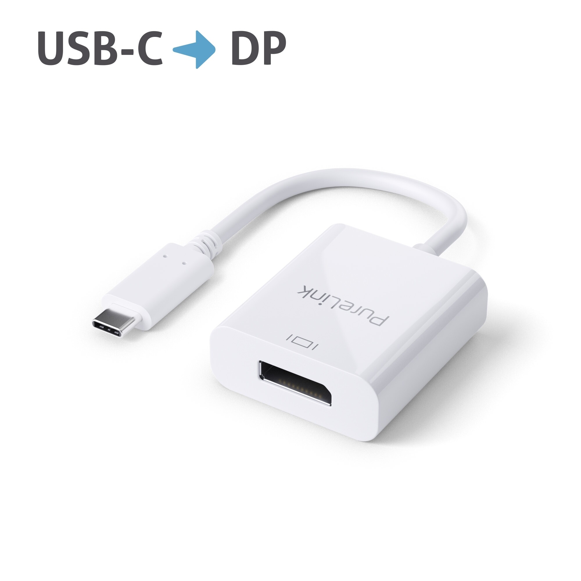 PURELINK iSeries - Videoschnittstellen-Converter - DisplayPort / USB - USB-C (M) bis DisplayPort (W)