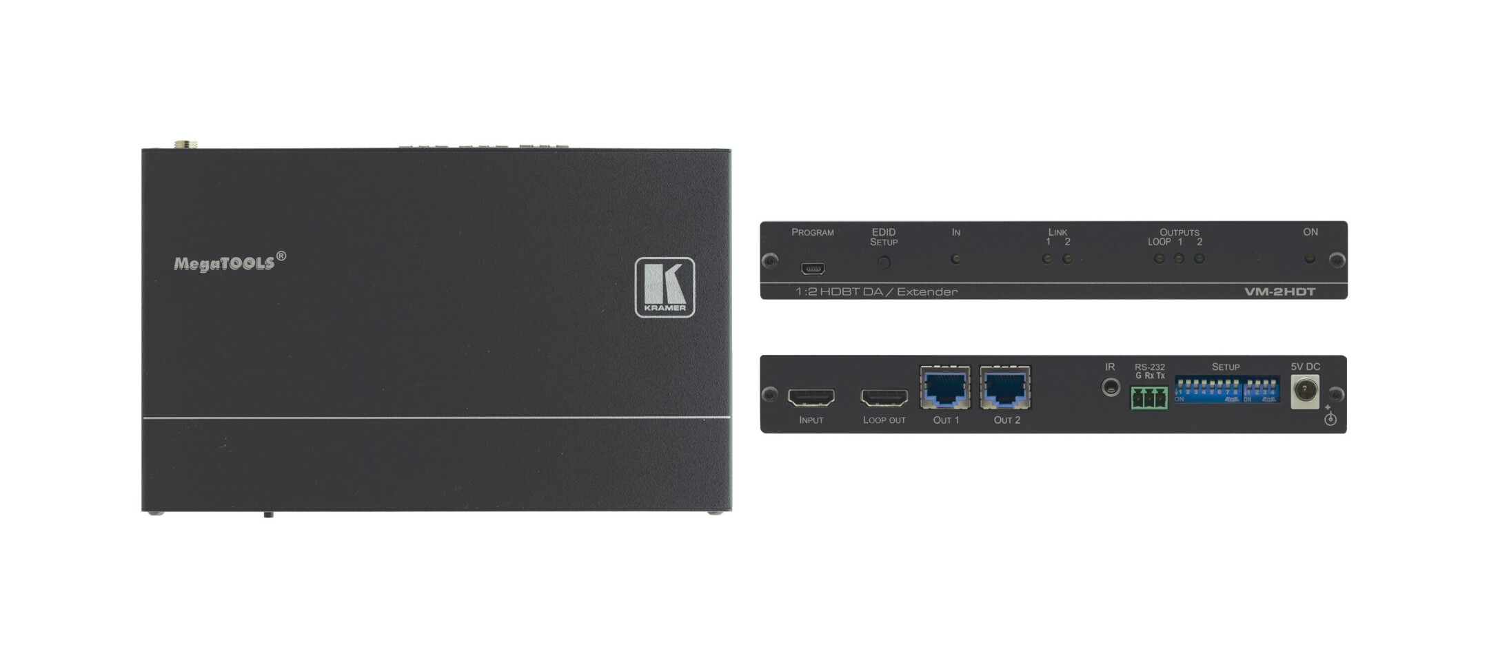 Kramer-VM-2HDT1-2-1-4K60-4-2-0-HDMI-to-Long-Reach-HDBaseT-DA