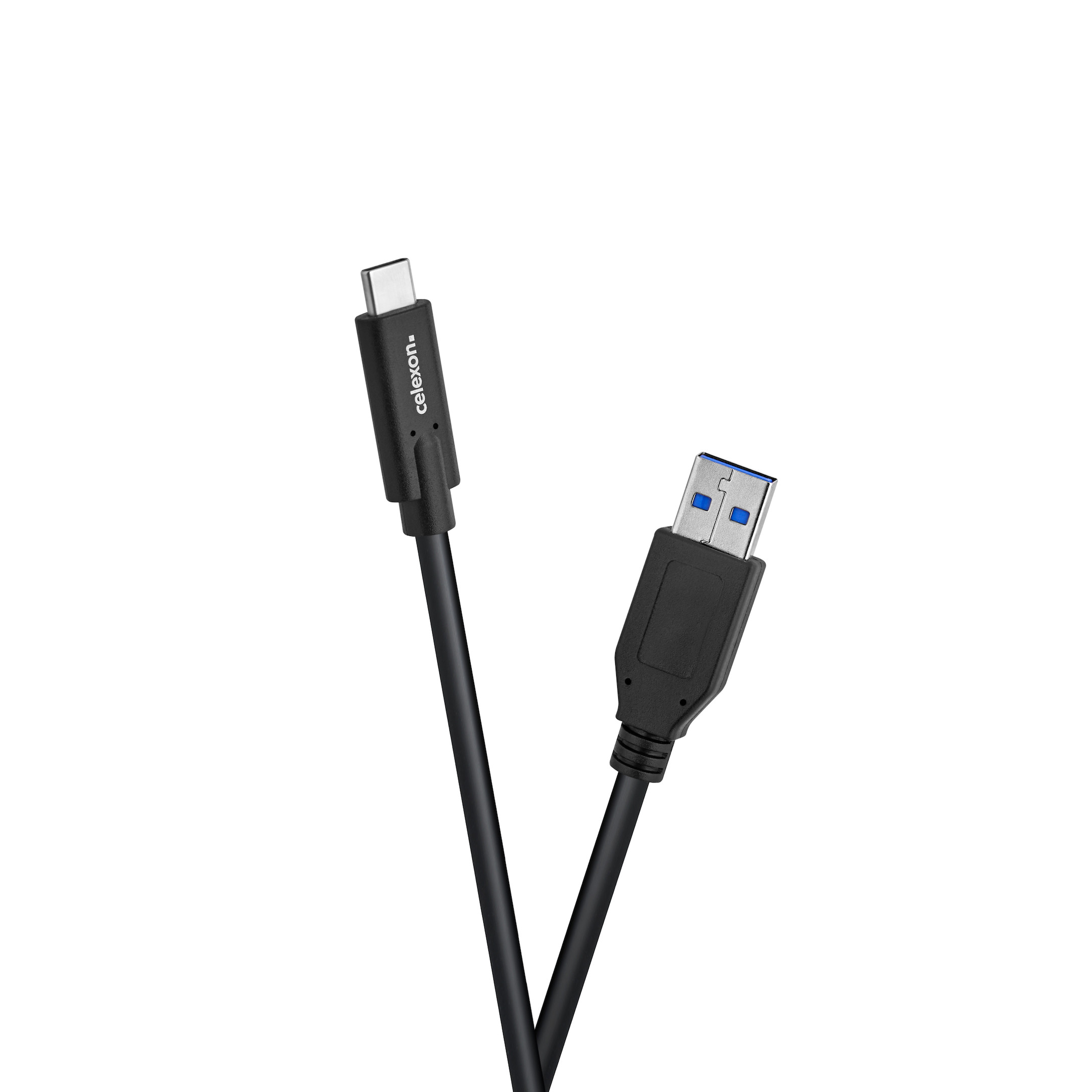 celexon-USB-C-auf-USB-A-Kabel-USB-3-2-Gen-2x1-0-5m-schwarz