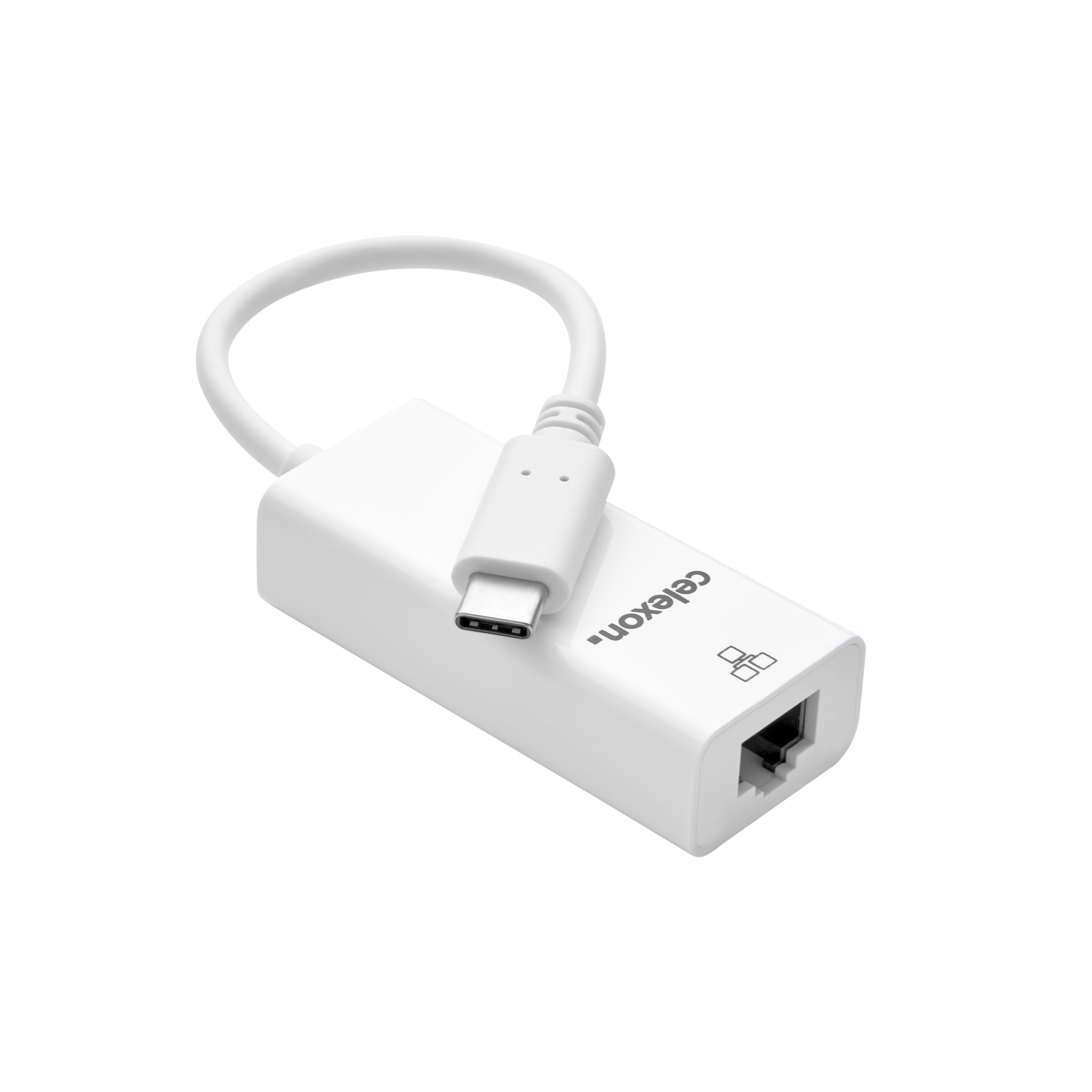 celexon-USB-C-auf-Ethernet-M-F-Adapter-weiss