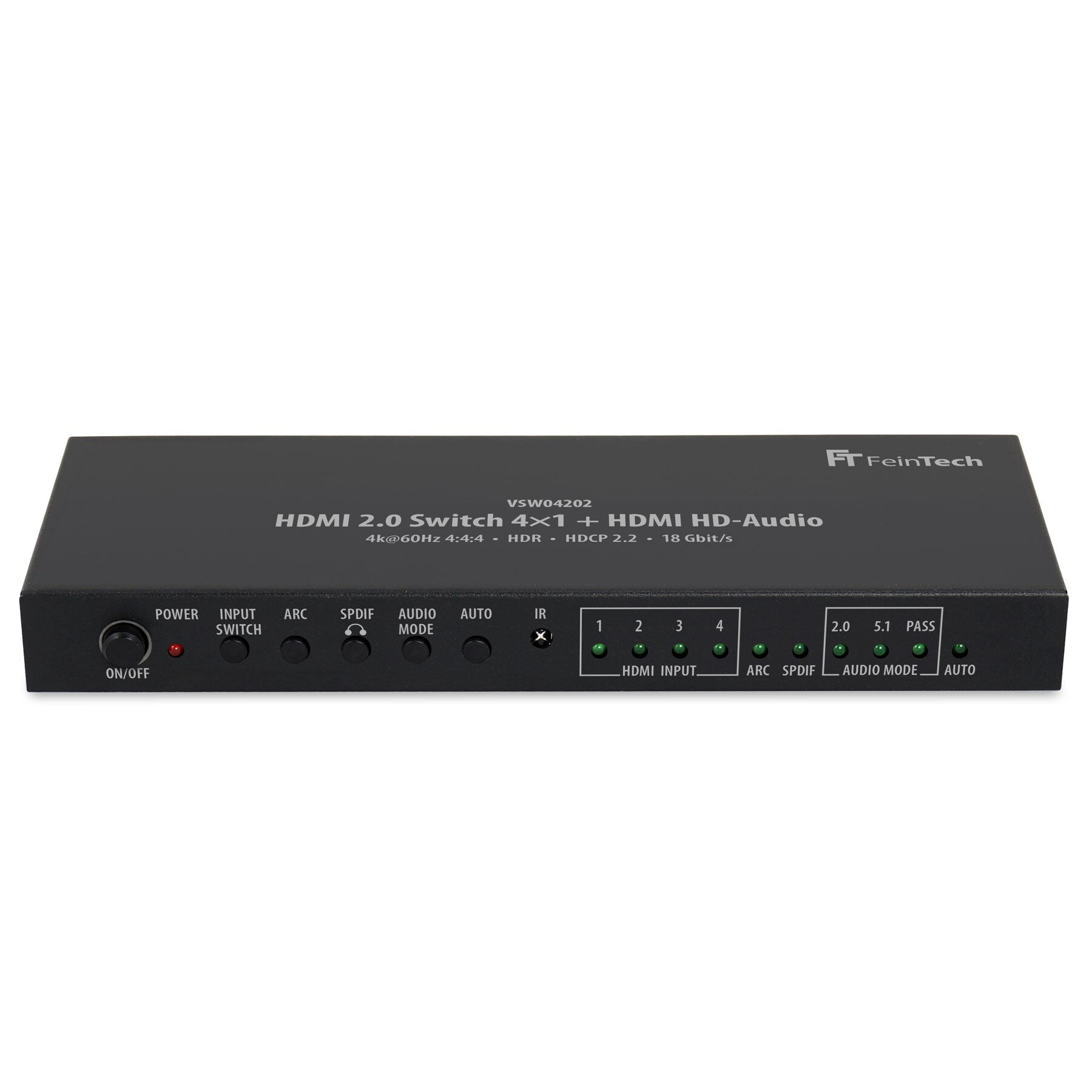 FeinTech-HDMI-2-0-Switch-4x1-1-mit-HDMI-HD-Audio-Ausgang