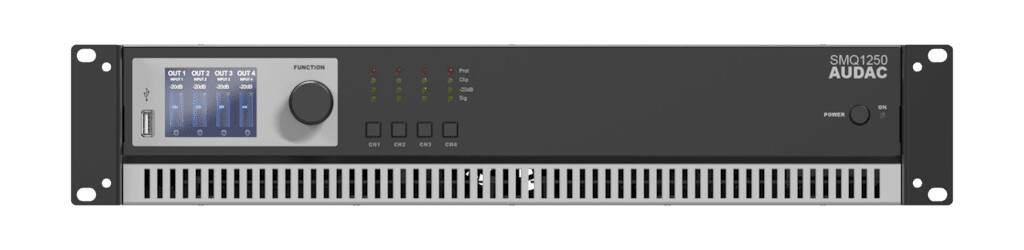 Audac-SMQ1250-Class-D-Verstarker-WaveDynamicsTM-DSP-4x1250W-4Ohm-bruckbar-LCD-Display-USB-RS232-19-2HE