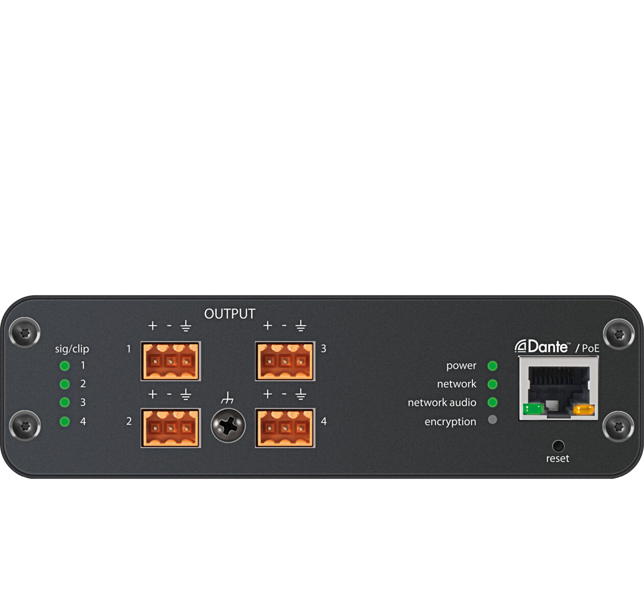 Shure-ANI4OUT-BLOCK-Digitale-Audioschnittstelle