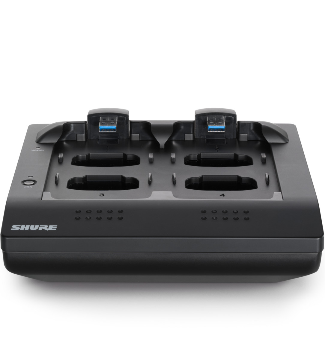 Shure-MXWNCS4-E-4-fach-Ladestation-netzwerkfahig