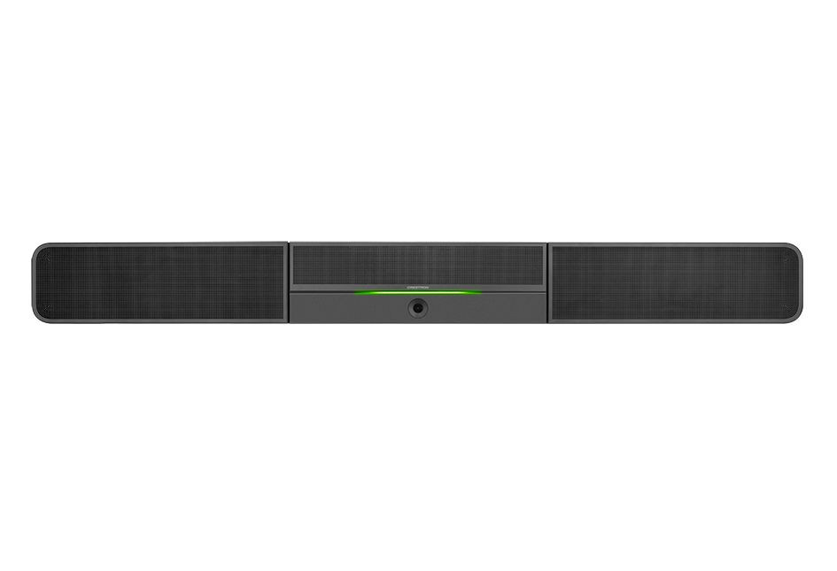 Crestron UC-SB1-CAM Barra de sonido y cámara inteligentes para videoconferencias Crestron-UC-SB1-CAM-All-in-One-Smart-Soundbar-mit-Kamera-fur-Videokonferenzen-in-mittelgrossen-Raumen