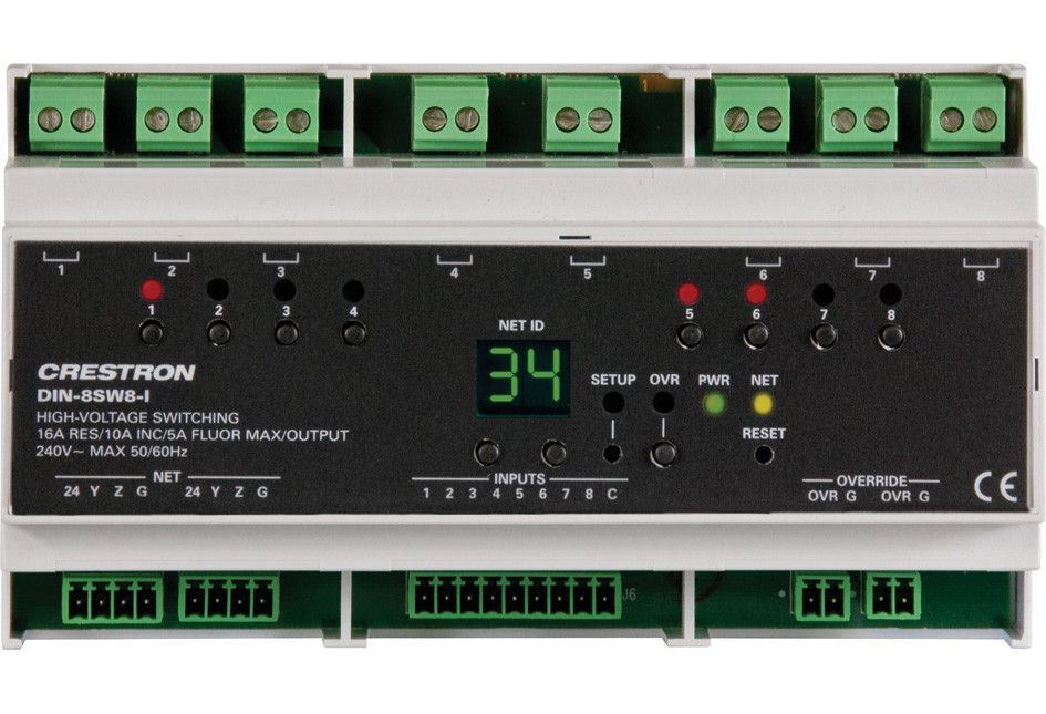 Crestron-DIN-8SW8-I
