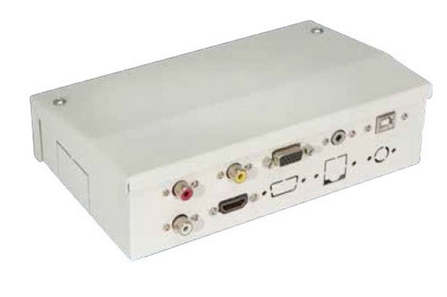 Legamaster-7-CATBOX-aansluitdoos-voor-e-Board-TOUCH-VGA-HDMI-USB-A-naar-B-CAT-aansluiting-audio-Cinch-jack-2x-Demo
