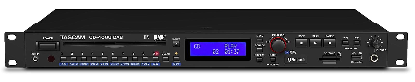 Tascam-CD-400UDAB-Medien-Player-mit-Radio-und-Bluetooth-Empfanger