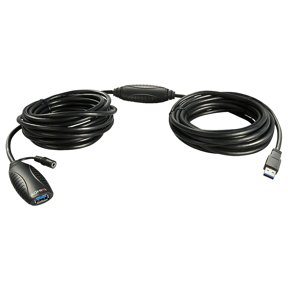 LINDY-USB-3-0-Aktivverlangerung-15m