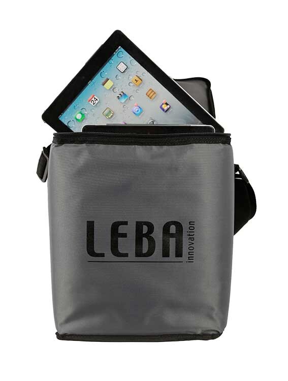 LEBA-NoteBag-5-Tablet-Lade-und-Aufbewahrungtasche-11-USB-C-PD-3-0-grau