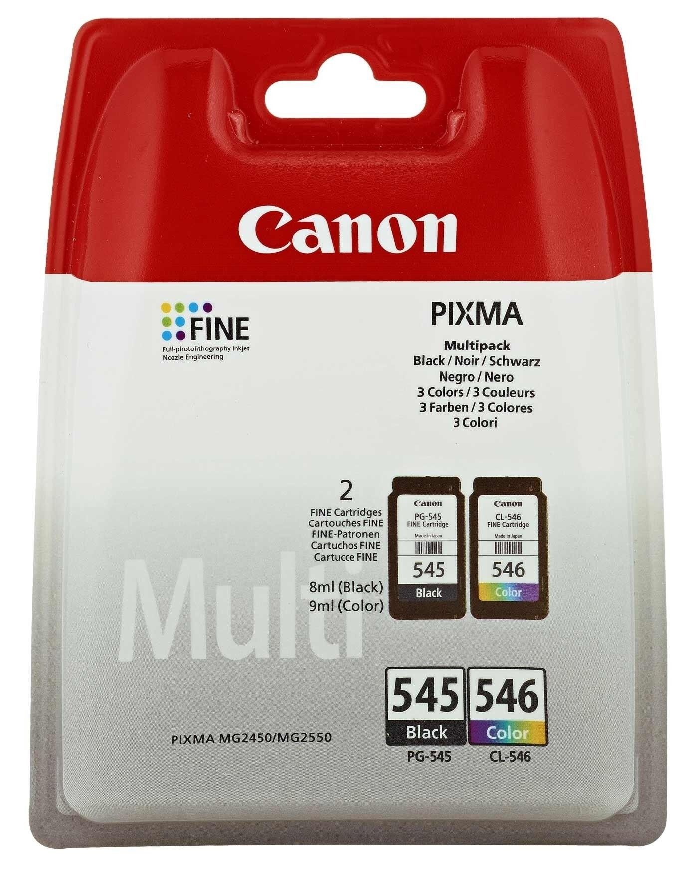 Canon-PG-545XL-CL-546XL-Multipack-Tintenpatronen