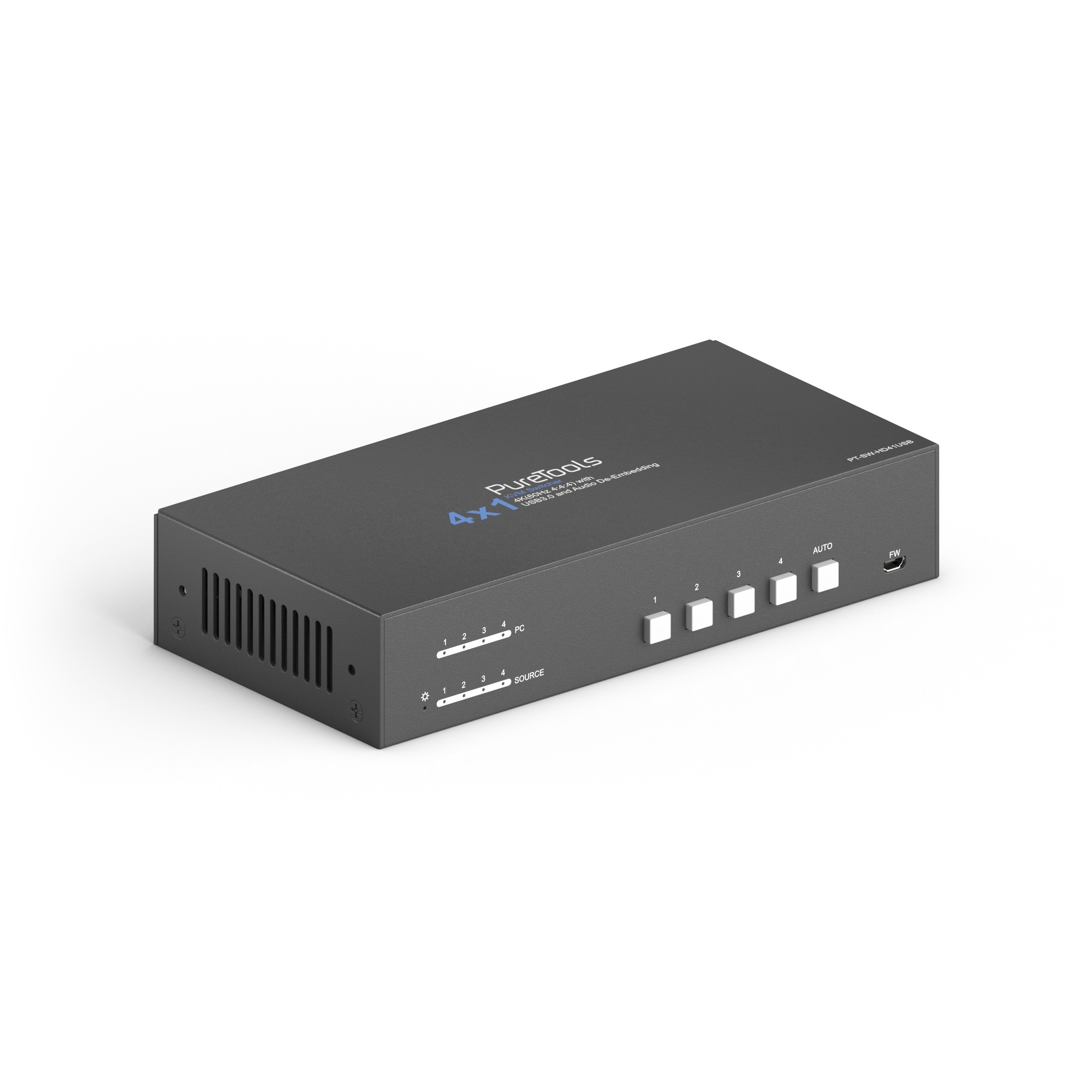 PureLink-PT-SW-HD41USB-4x1-4K-18Gbps-HDMI-Switcher-mit-KVM