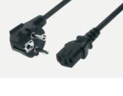 Elmo-Netzkabel-Kaltgerate-1-8m-CEE7-7-winkel-C13-Buchse