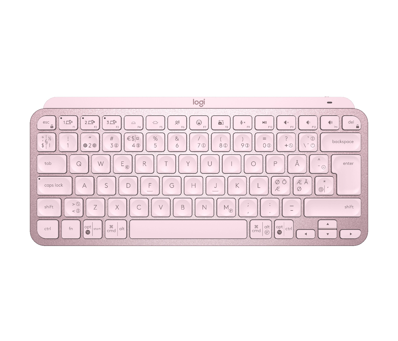 Logitech-MX-Keys-Mini-Tastatur-rosa
