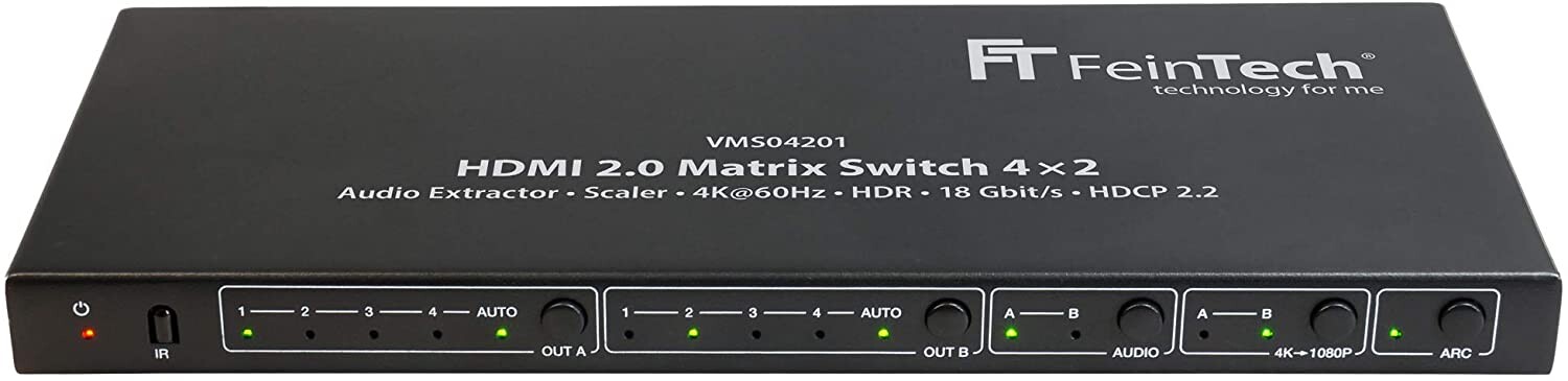 FeinTech-VMS04201-HDMI-Matrix-Switch-4x2-met-Audio-Extractor-Scale