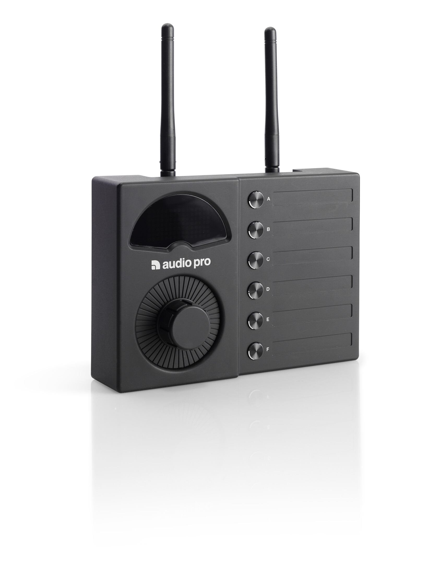 AudioPro-Business-MULTIVOL-Lautstarkeregler-fur-kabellose-Lautsprecher-DECT-fur-bis-zu-6-Transmitter-schwarz