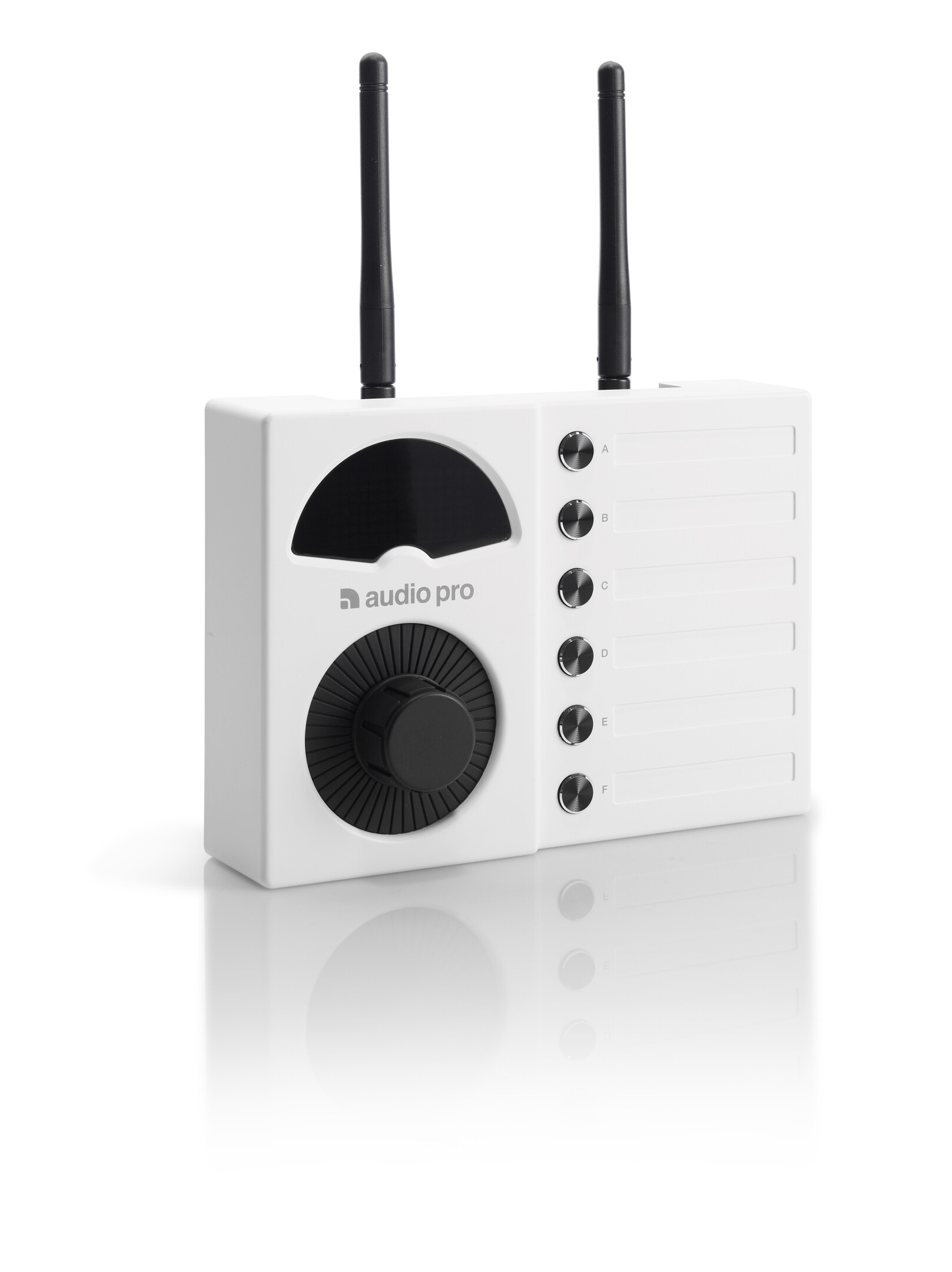 AudioPro-Business-MULTIVOL-Lautstarkeregler-fur-kabellose-Lautsprecher-DECT-fur-bis-zu-6-Transmitter-weiss
