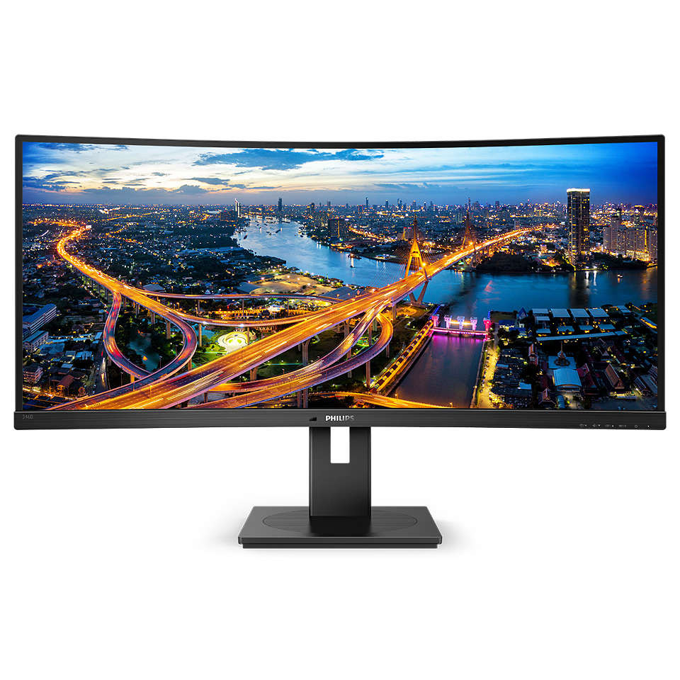 Philips-346B1C-00-Curved-UltraWide-LCD-Monitor-Demo