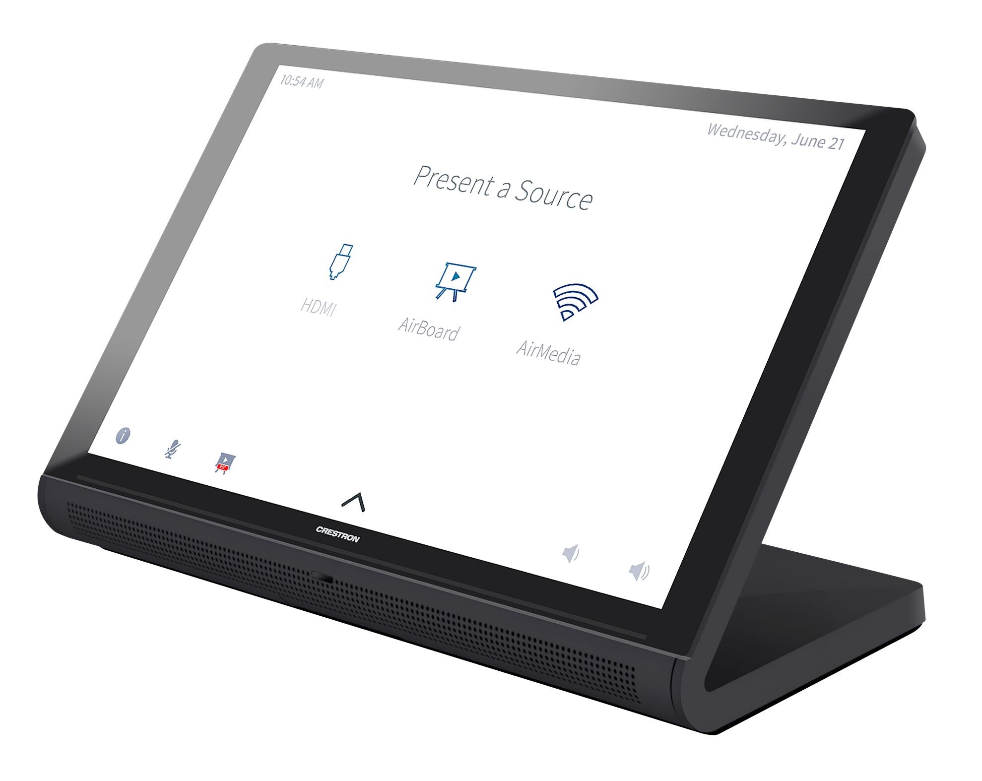 Crestron-Tabletop-Touch-Screen-TS-1070-B-S