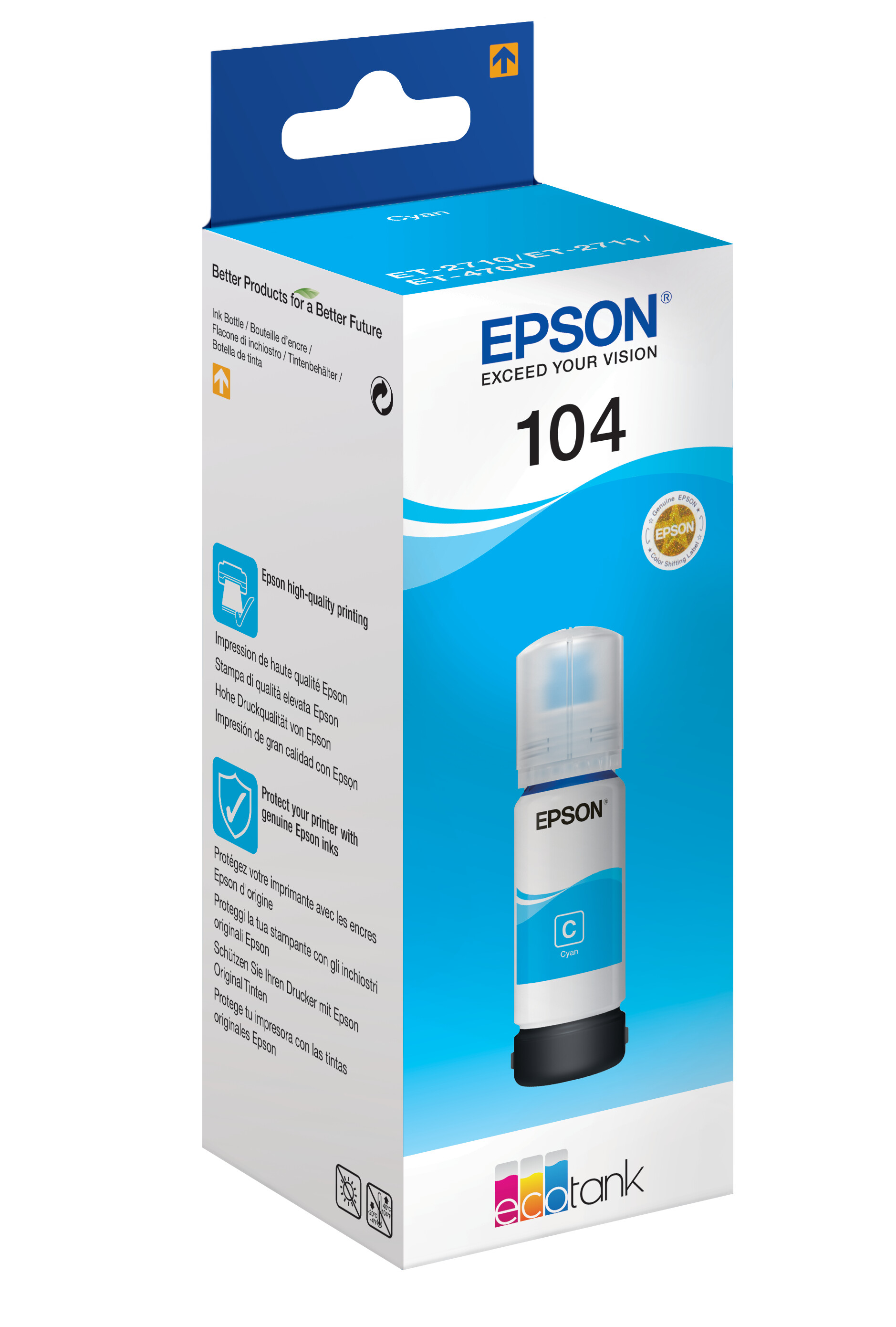 Epson-104-EcoTank-Tintenflasche-Cyan