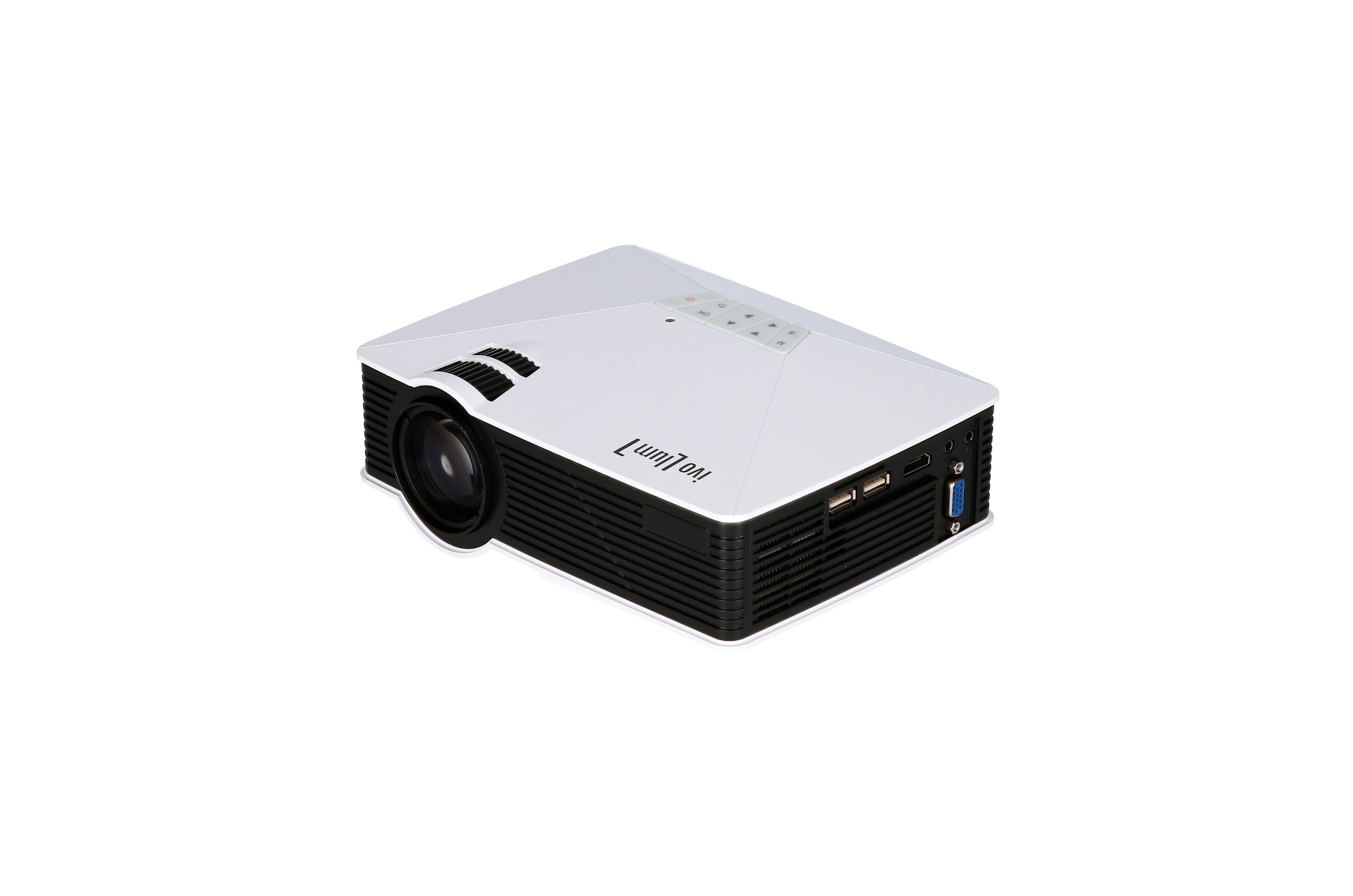 ivolum LED Beamer HBP-1000 - Demoware Platin ivolum-LED-Beamer-HBP-1000-Demo