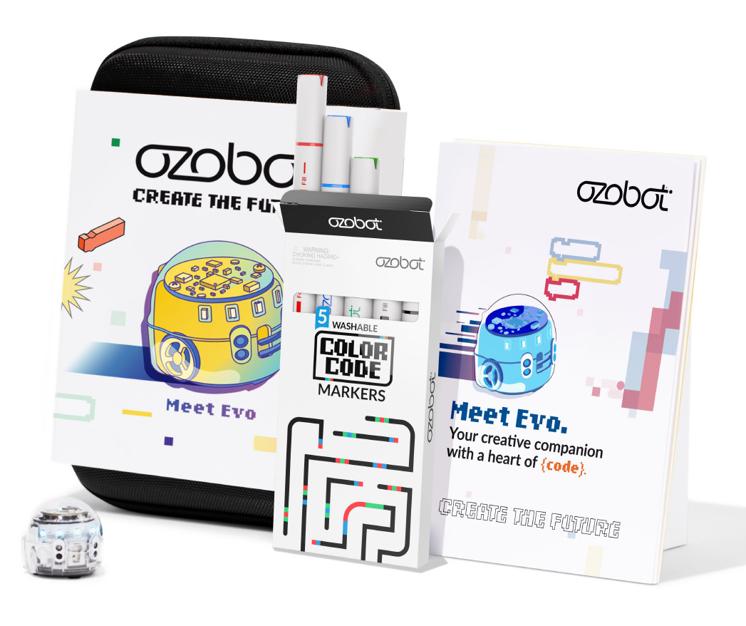 ozobot-evo-entry-kit-mit-einem-roboter