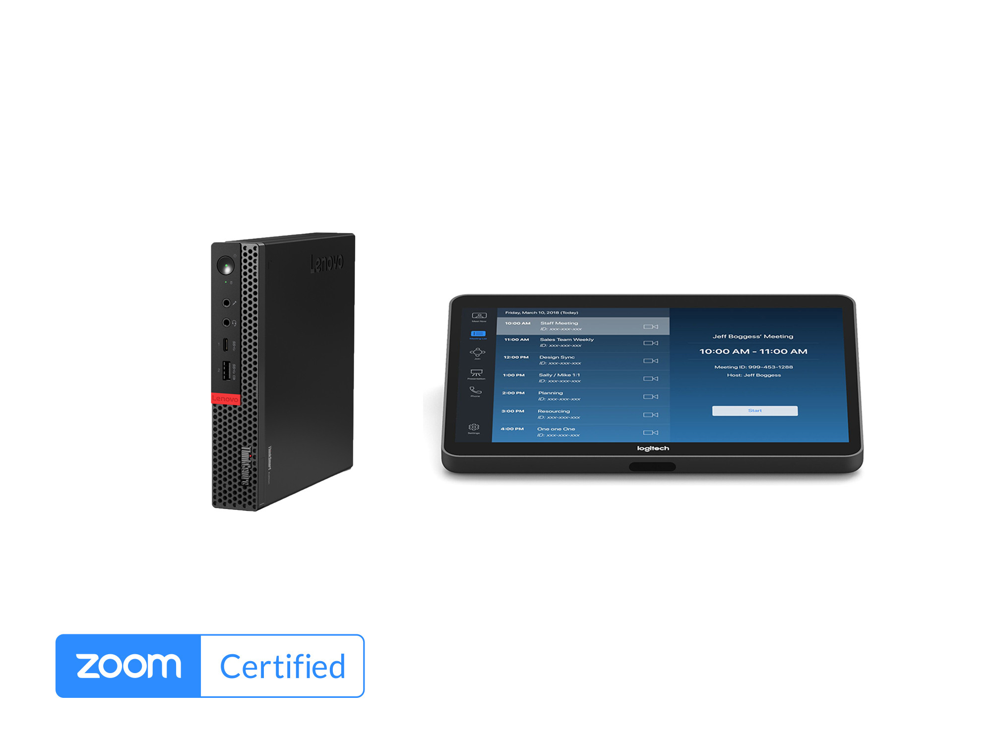 Logitech-Tap-IP-Room-Solution-voor-Zoom-met-Lenovo-Tiny-Basispakket