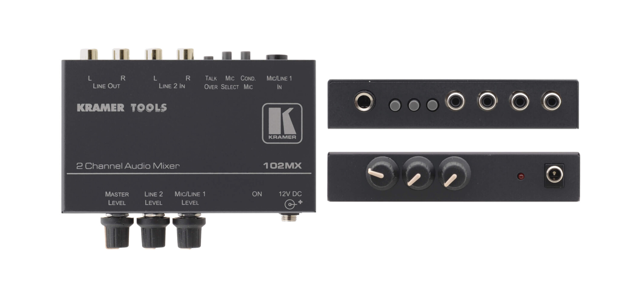 Kramer-102MX2-Channel-Stereo-Audio-Mixer