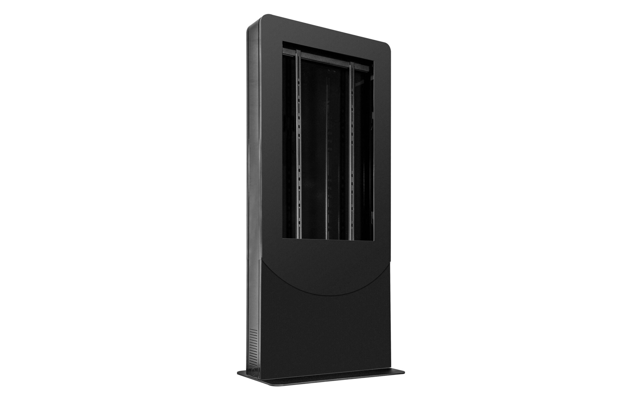 Peerless-AV-KIPC2550-Staande-kiosk-voor-50-beeldschermen-zwart