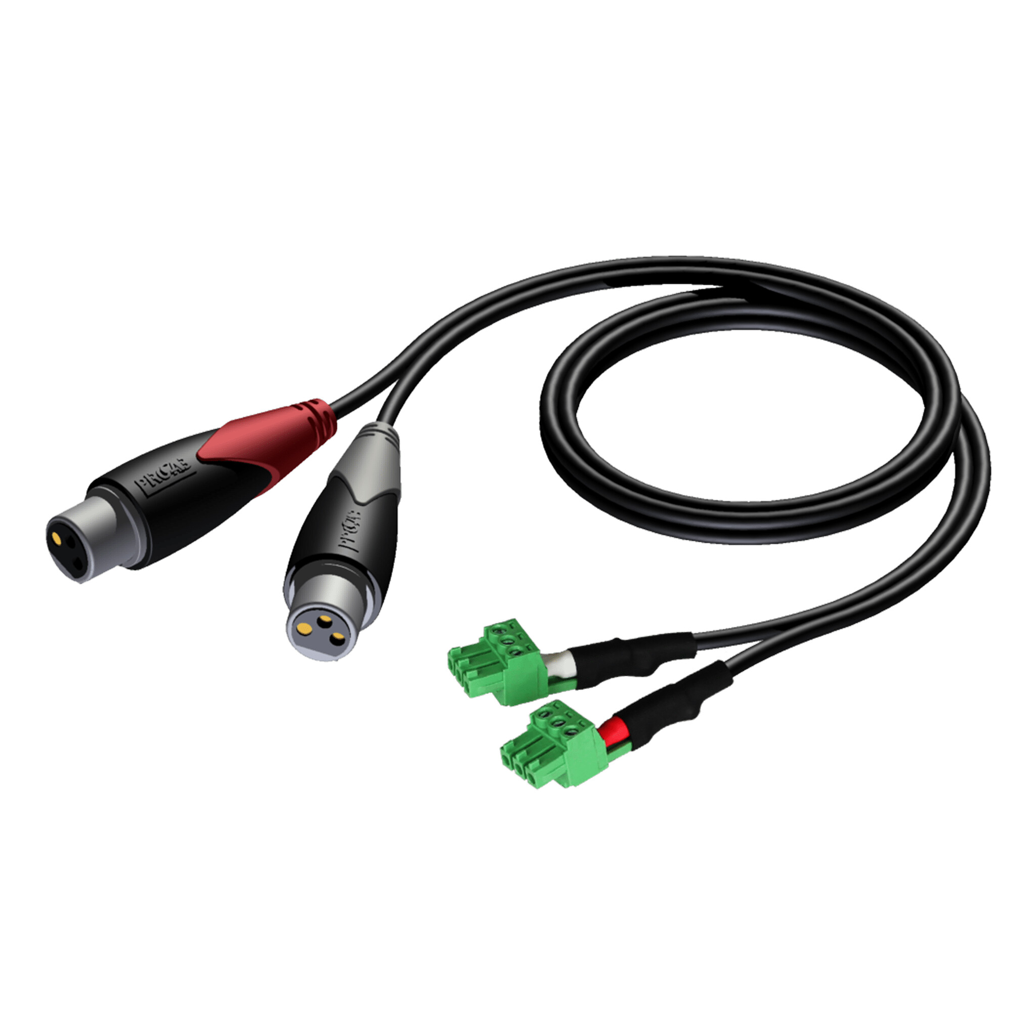 ProCab-CLA835-1-Audiokabel-2x-XLR-f-auf-2x-Euroblock-3-polig-3-81mm-Lange-1m-schwarz