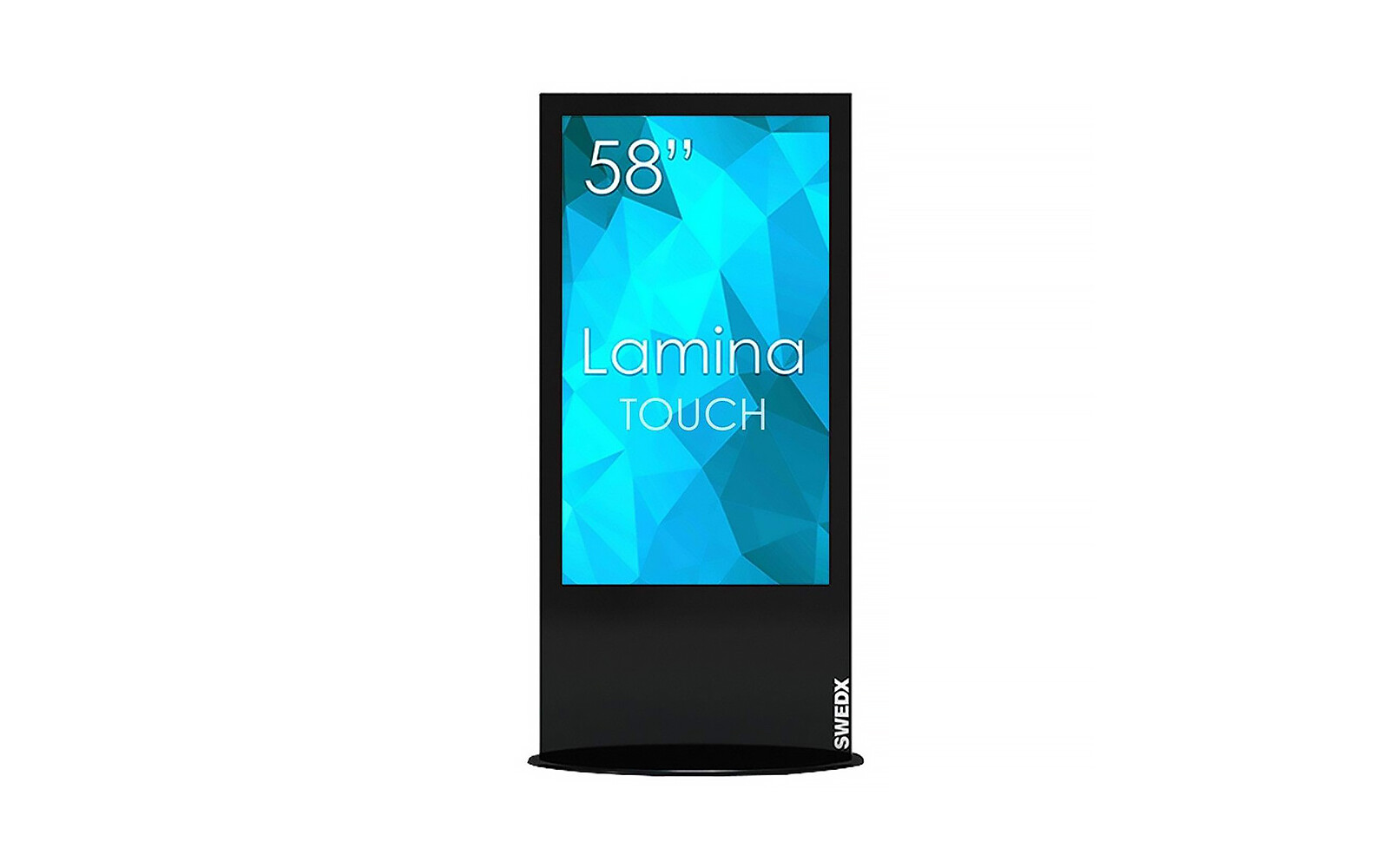 SWEDX-Touch-Lamina-58-Touch-Display-met-4K-paneel-timer-24-7-operatie