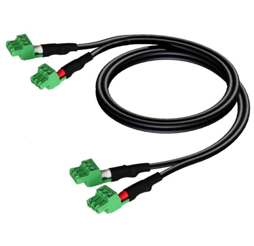 Procab-CLA830-0-5-Audiokabel-2-x-Euroblock-2-x-Euroblock-3pol-Lange-0-5-Meter