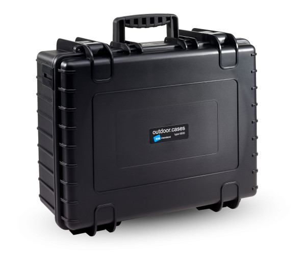 B&W Hartschalenkoffer Typ 6000 mit Würfelschaum, schwarz - Demoware B-W-Hartschalenkoffer-Typ-6000-mit-Wurfelschaum-schwarz-Demoware