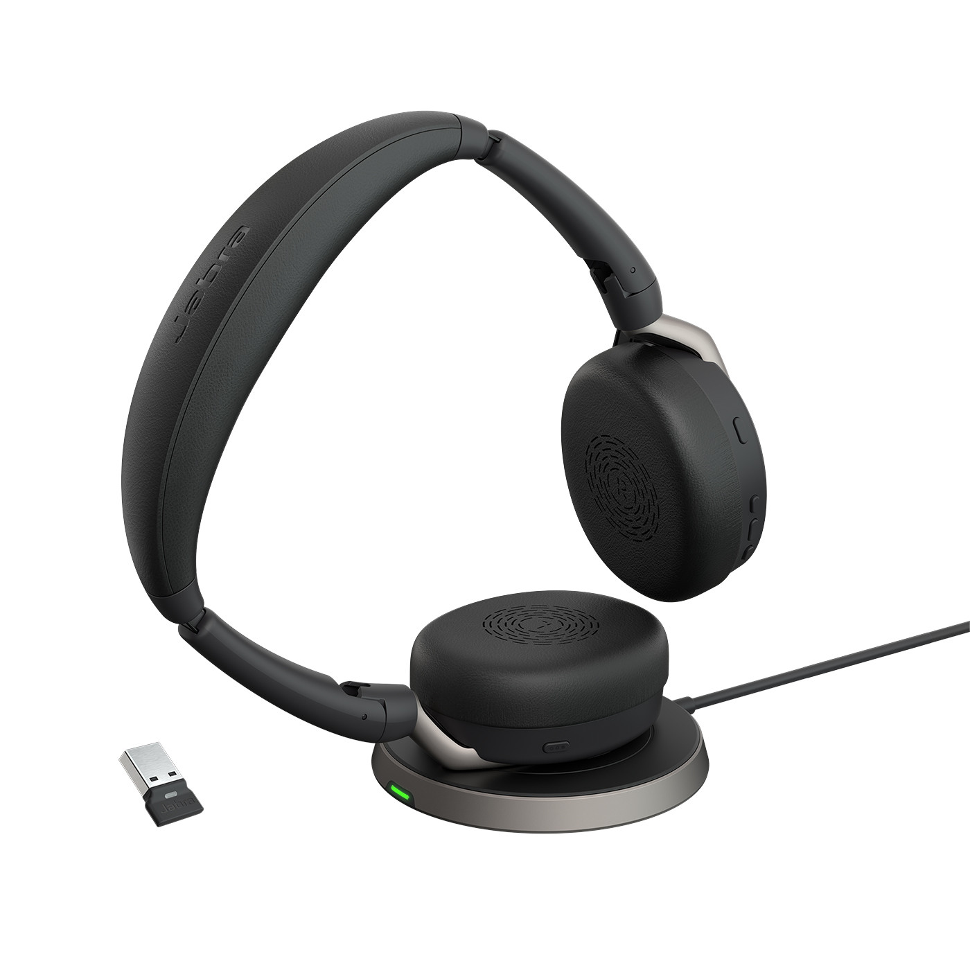 Jabra-Evolve2-65-Flex-Link380a-UC-Stereo-draadloze-stereo-headset-met-USB-A-voor-UC-platforms-inclusief-oplaadstation