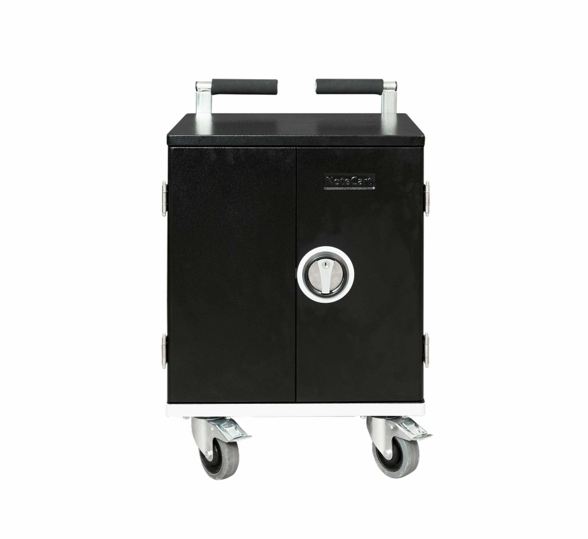 LEBA-NoteCart-30-Tablet-Ladewagenschrank-USB-A-USB-C-30W-PD-3-0-11-schwarz-bulk-NCT-30T-UAC-SC