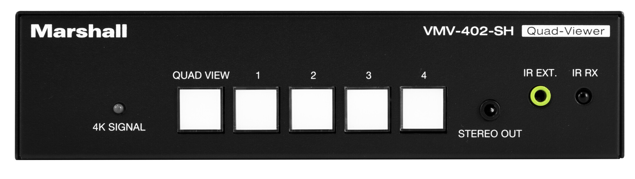 Marshall-Electronics-VMV-402-SH-Quad-Viewer-Switch-mit-Audiometer-Anzeige