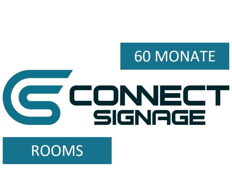 connectSignage-ROOMS-Cloud-Lizenz-60-Monate