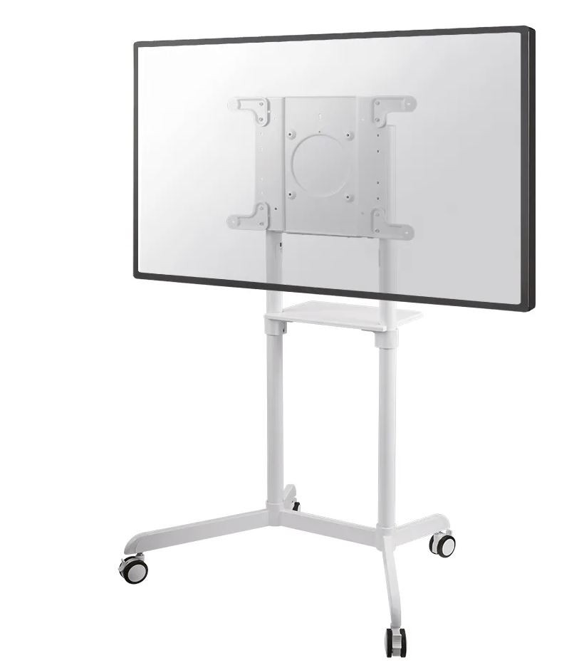 Neomounts-NS-M1250WHITE-mobiele-flatscreenstandaard-voor-flatscreentelevisies-tot-70-178-cm-wit