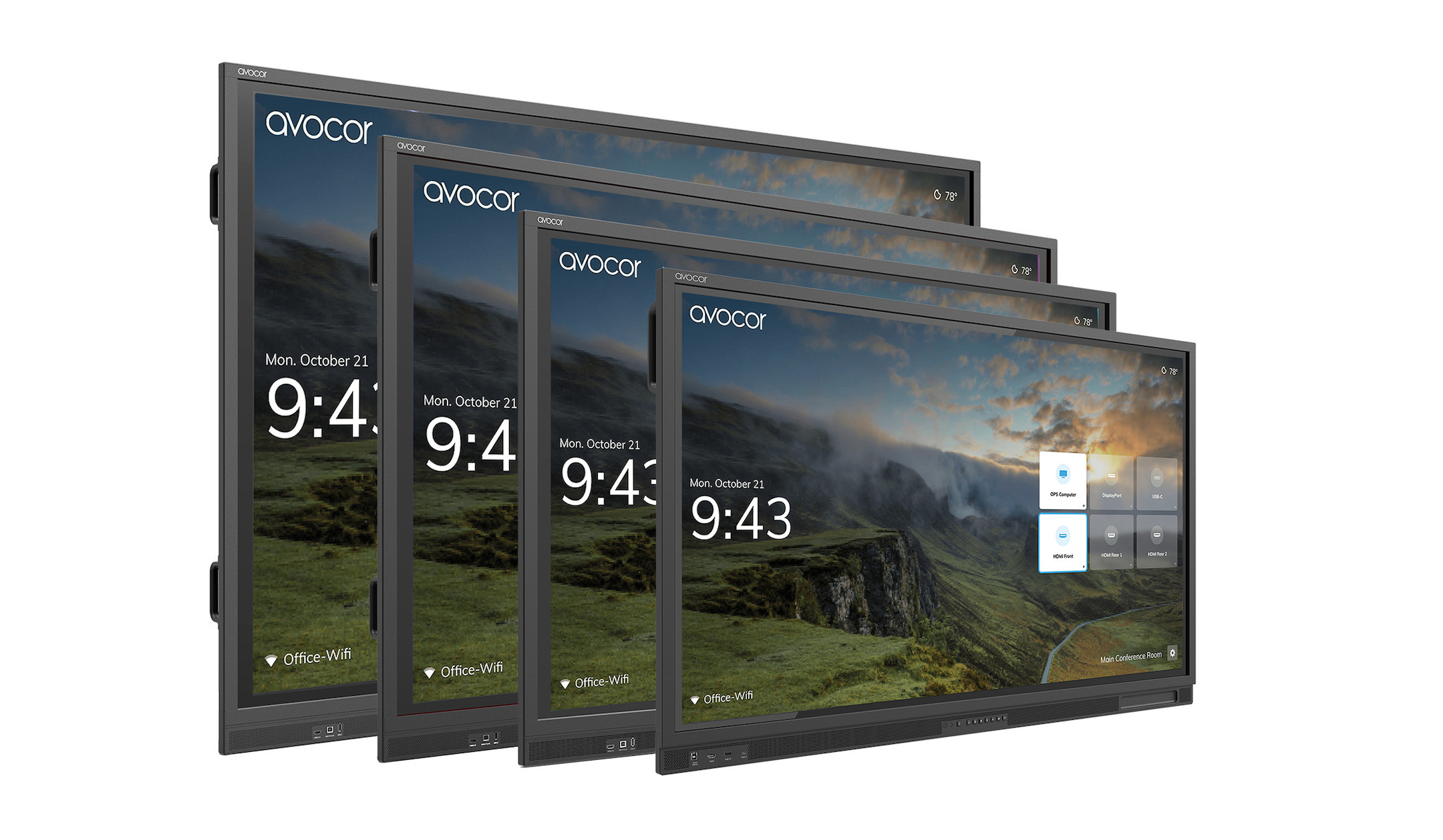 Avocor-E-Series-interaktives-75-Touch-Display