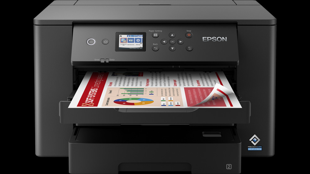 Epson-WorkForce-WF-7310DTW-A3-Drucker-mit-zwei-Papierfachern-Demoware