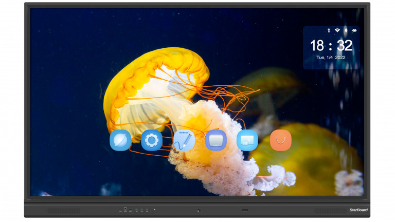 StarBoard-TE-YL5-75-Interaktives-Display-mit-schlankem-IR-Touch-Rahmen
