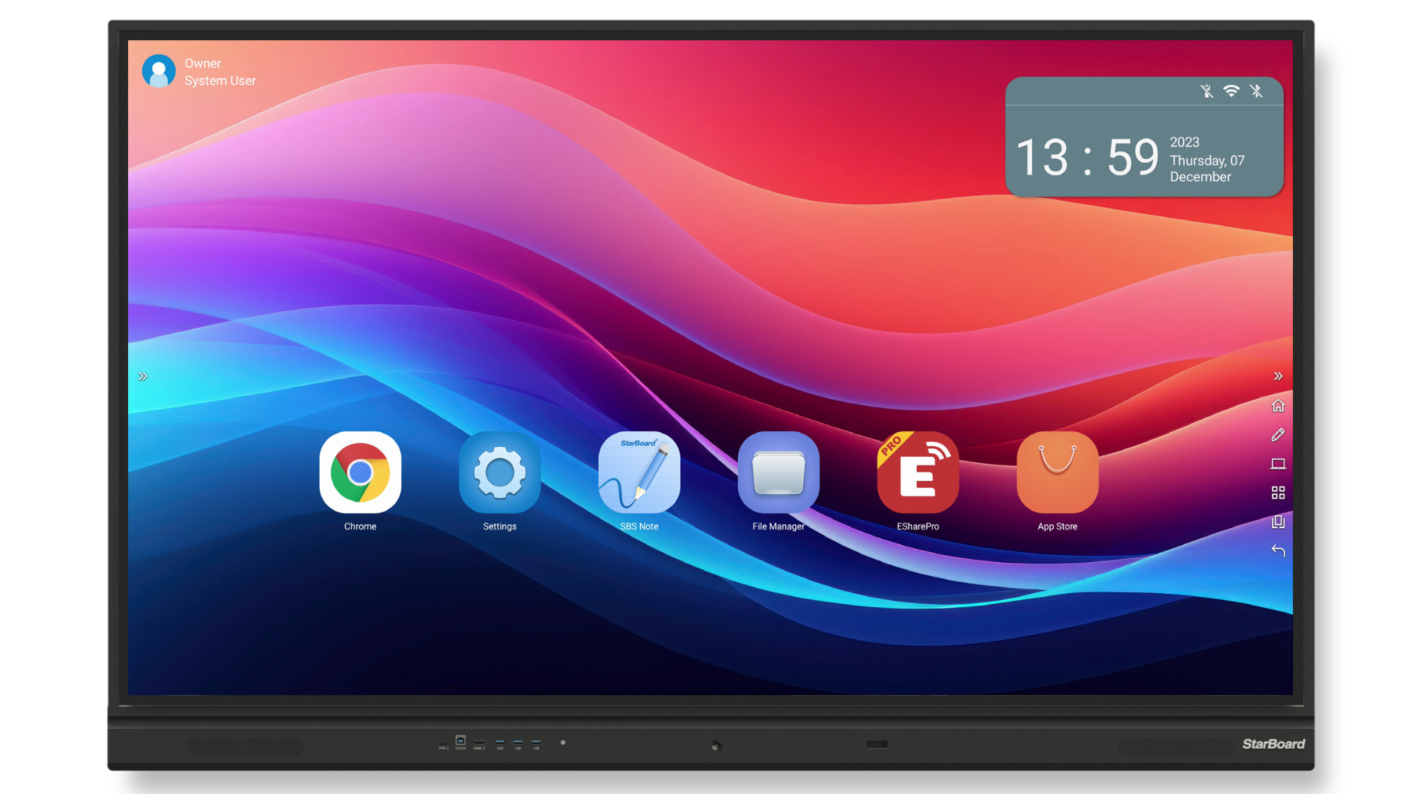 StarBoard-YL5-Pro-86-interactief-display-voor-intuitieve-bediening-en-dynamische-presentaties